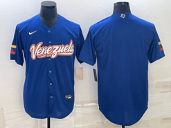Venezuela Blue 2023 World Baseball Classic Jersey