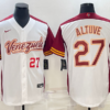 Venezuela Jose Ruiz White Replica 2023 World Baseball Classic Jersey