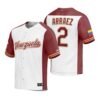 Venezuela Martin Perez White Replica 2023 World Baseball Classic Jersey