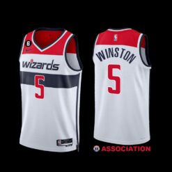 Washington Wizards Cassius Winston 2022-23 Association Edition Jersey White