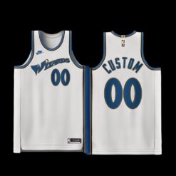 Washington Wizards Custom 2022-23 Classic Edition Jersey White