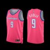 Washington Wizards Delon Wright 2022-23 Icon Edition Jersey Red