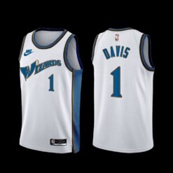 Washington Wizards Johnny Davis 2022-23 White Classic Edition Jersey