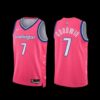 Washington Wizards Johnny Davis 2022-23 Cherry Blossom City Jersey Pink