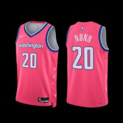 Washington Wizards Kendrick Nunn 2022-23 Cherry Blossom City Jersey Pink