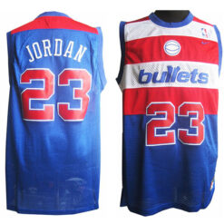 Washington Wizards Michael Jordan Blue Throwback Jersey