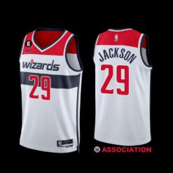 Washington Wizards Quenton Jackson 2022-23 Association Edition Jersey White