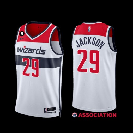 Washington Wizards Quenton Jackson 2022-23 Association Edition Jersey White