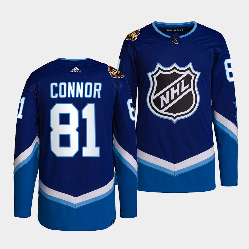 Winnipeg Jets Kyle Connor 2022 NHL All-Star Blue Jersey Winnipeg Jets Kyle Connor 2022 NHL All-Star Blue Jersey