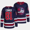 Winnipeg Jets Kyle Connor Home Navy Jersey