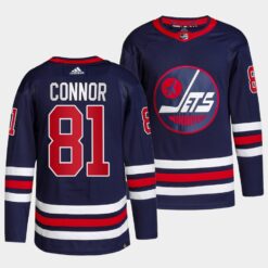 Winnipeg Jets Kyle Connor Alternate Navy Jersey