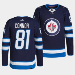 Winnipeg Jets Kyle Connor Home Navy Jersey