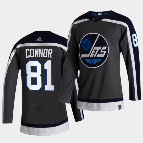 Winnipeg Jets Kyle Connor Reverse Grey Jersey Winnipeg Jets Kyle Connor Reverse Grey Jersey