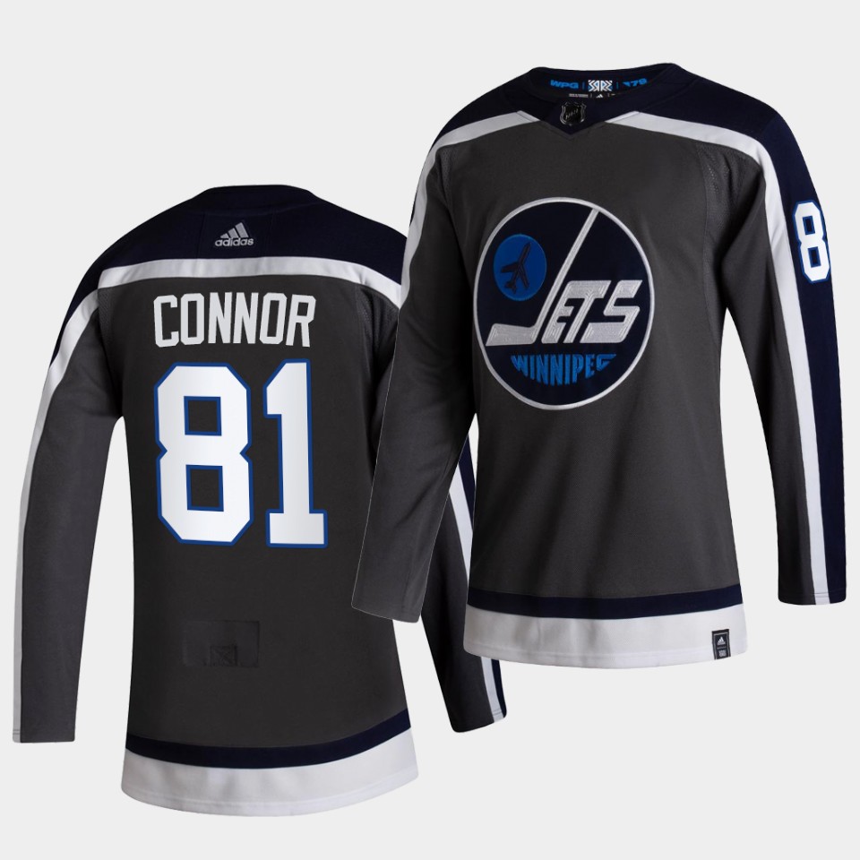Winnipeg Jets Kyle Connor Reverse Grey Jersey Winnipeg Jets Kyle Connor Reverse Grey Jersey