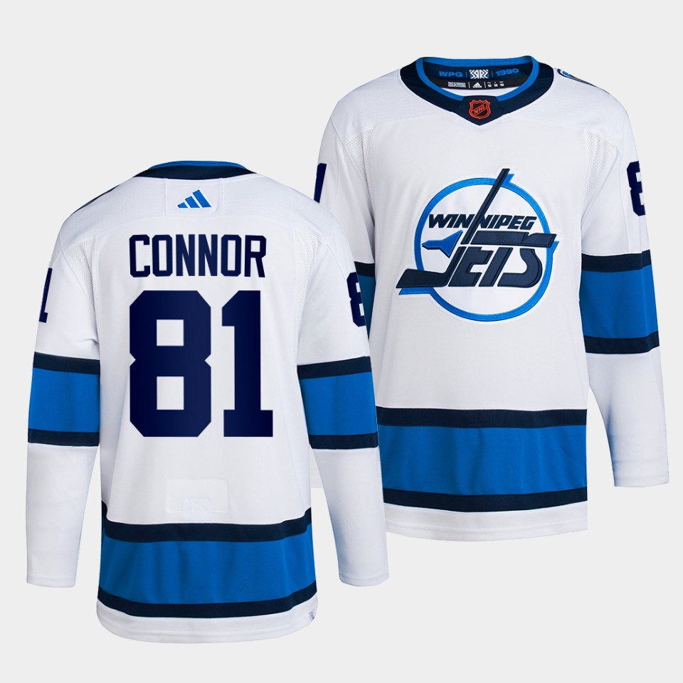 Winnipeg Jets Kyle Connor Reverse White Jersey Winnipeg Jets Kyle Connor Reverse White Jersey